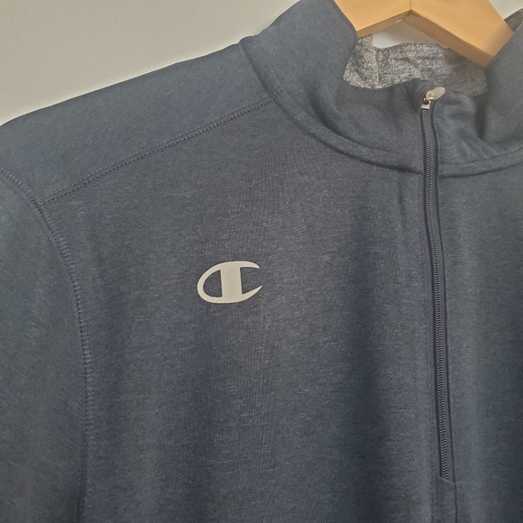 Champion Vapor Performance Heather Quarter-Zip Pullover - Picture 10 of 12